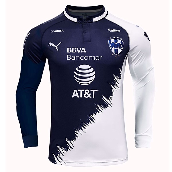 Camiseta Monterrey 3ª ML 2018/19 Azul